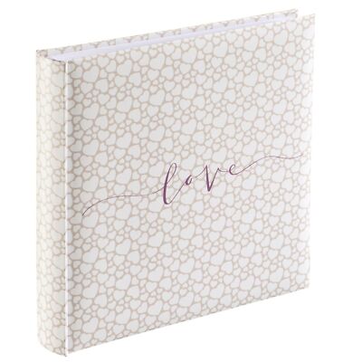 Hama Jumbo-Album Fotoalbum Romance 30x30cm 320 Fotos 80 Seiten Format 10x15cm