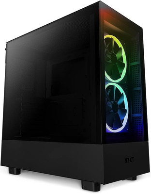 H5 Elite Compact ATX Mid-Tower PC Gaming Case   CC-H51EB-01 - Built-In RGB Light