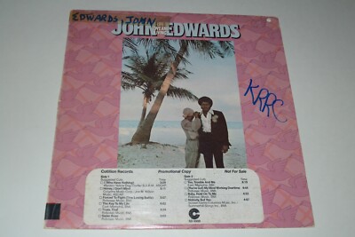 John Edwards~Life,  Love, and Living~PROMO~1976 Soul~Quick Shipping!!