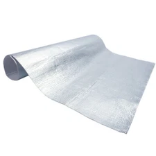 Aluminized Heat Shield Thermal Barrier Adhesive Backed Heat Sleeve 40"x47" Mat