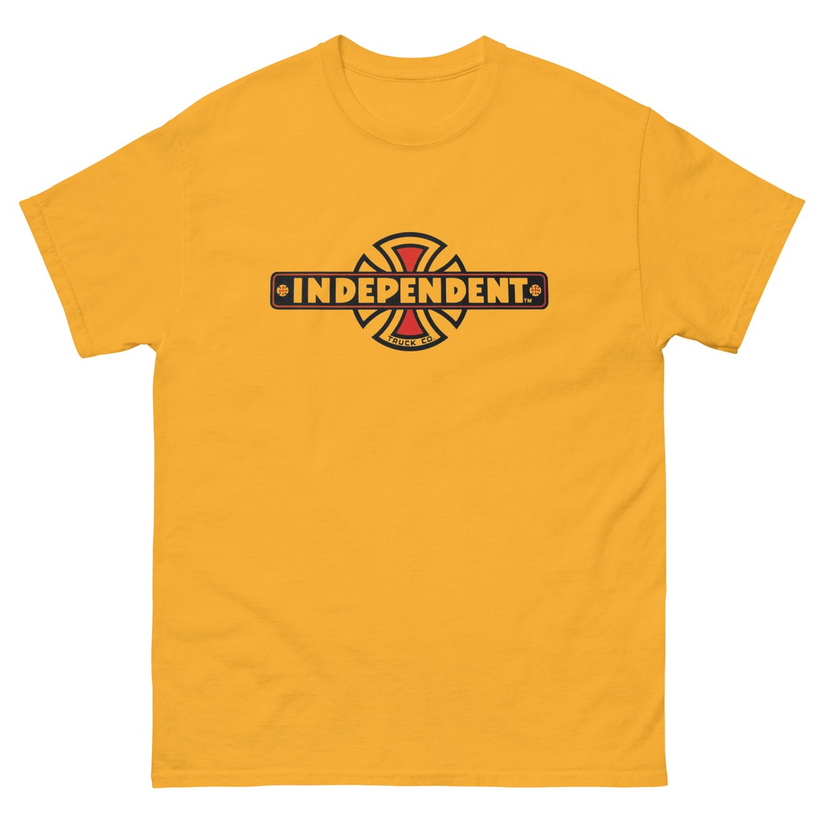 サンフェード　vintage independent skate vintage Vintage Independent Truck Co. Built To Grind Skate Black Tee