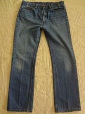 Vintage Levi's Blue Jeans 35x31 Orange Tab