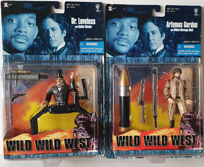 WILD WILD WEST : DR. LOVELESS & ARTEMUS GORDON ACTION FIGURES