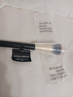 NEW - Sonia Kashuk  Professional Large Buffing Brush Black No. 103