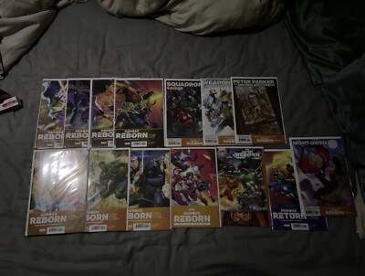 Heroes reborn full run 1-7 comics plus 2 variants and 5 one shot reborn comics