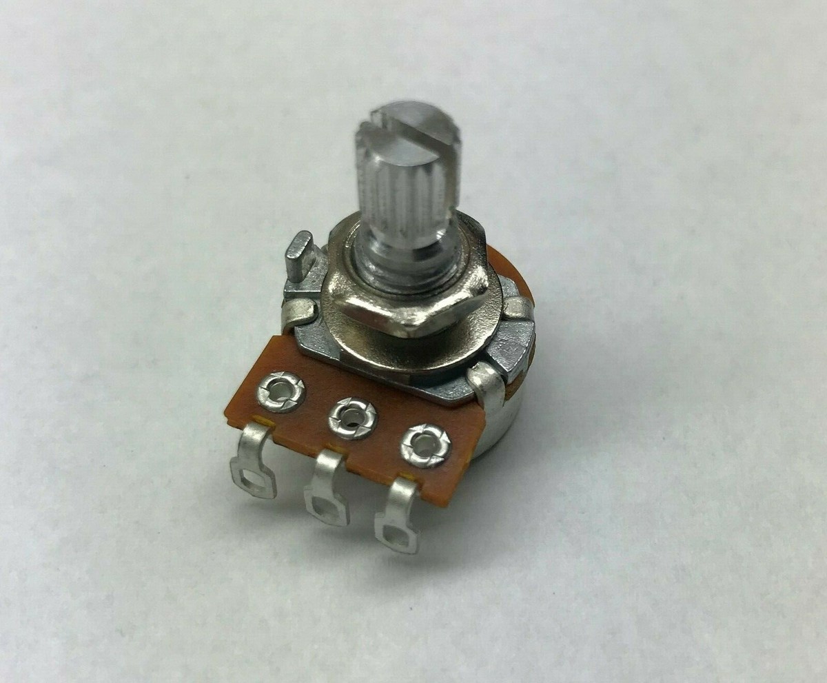 Linear Taper Potentiometer Alpha 5K Ohm - B5K Split Shaft, Solder Lug ...