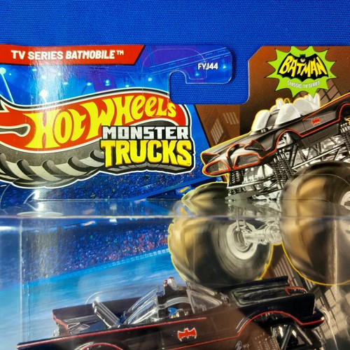 2025 Hot Wheels Monster Trucks - Batmobile (Batman Classic TV Series) - Picture 3 of 11