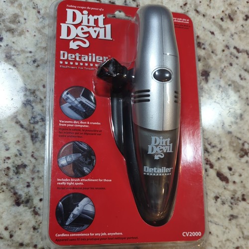 NEW Dirt Devil CV2000 Detailer Portable Mini Vacuum Cleaner Handheld