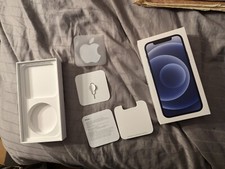 Original Box for Apple iPhone 12 5G with SIM Ejector Apple Sticker / Black