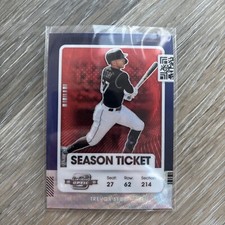 2021 Panini Contenders Optic Trevor Story #85 Silver Wave Prizm