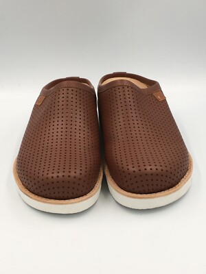 Samuel Hubbard Women's 8.5M ''SamSport Clog'' Cognac Leather 3075
