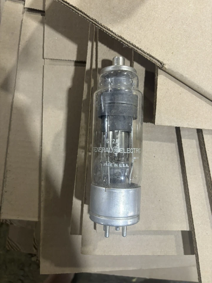 General Electric 672A Mercury-Vapor Tetrode Thyratron Audio Vacuum Tube USED - Image 2 of 3