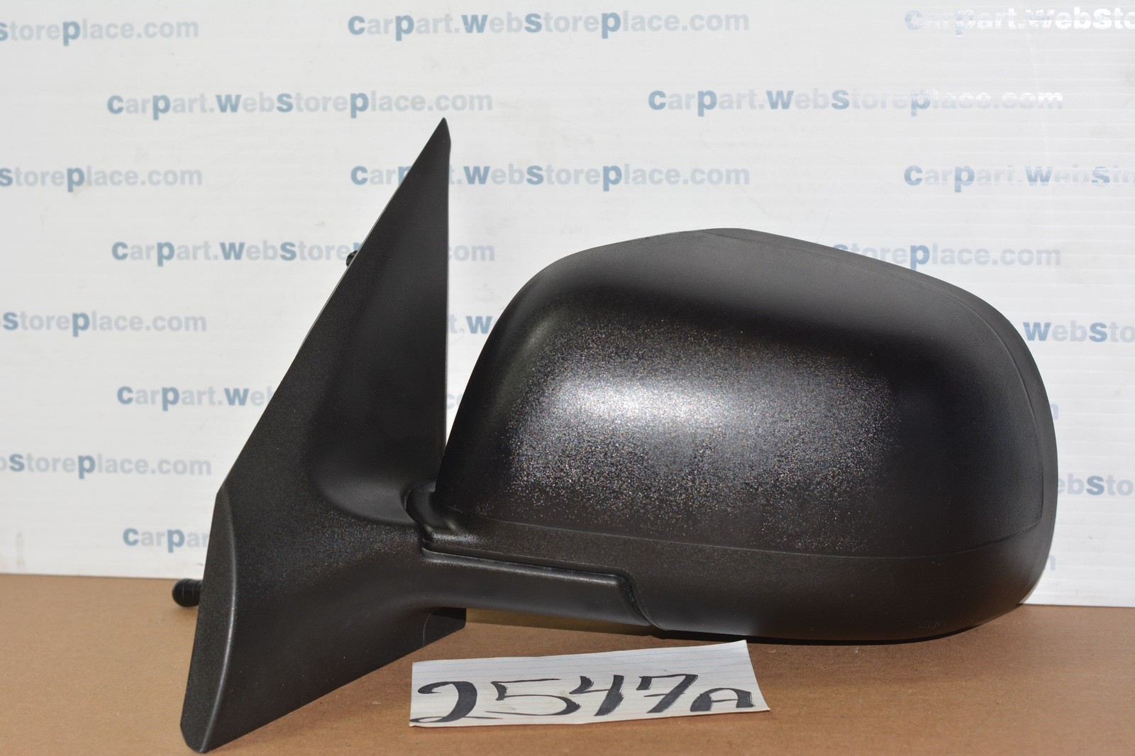 13 14 15 Nissan Versa DRIVER side Mirror Manual Used Black Color #2547-A