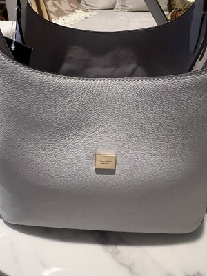 New Kate Spade New York Deco Medium Crossbody Tote Stone