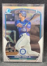 2023 Bowman - Chrome Prospects Refractor #BCP-124 Robert Perez Jr. /499 Mariners