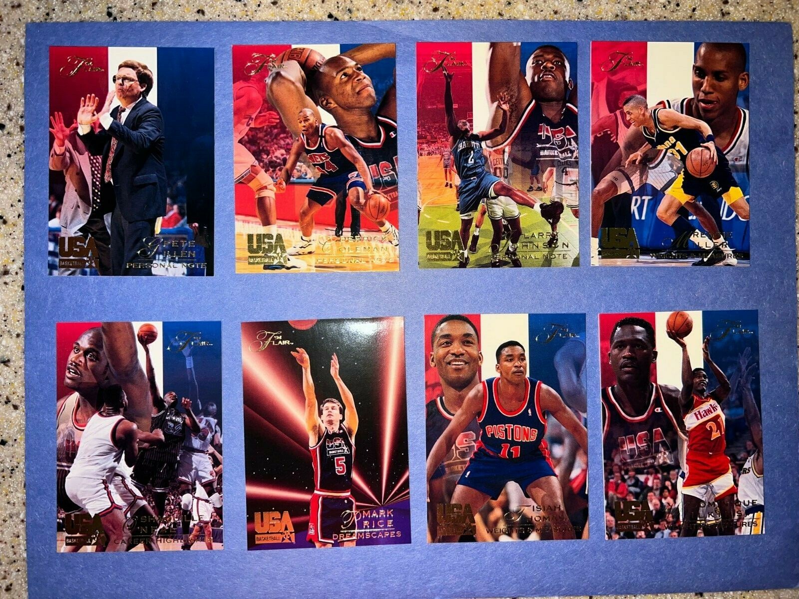 1994 FLAIR USA BASKETBALL CARDS YOU CHOOSE 4-120 FREE SHIPPING NBA CARD