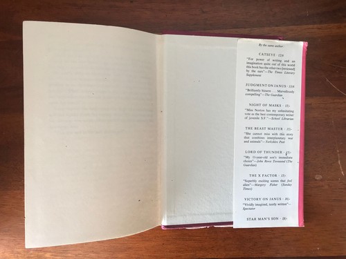 Star Rangers - Andre Norton - 1968 (1953) Hardcover with Dustjacket Fair to GC - Picture 8 of 12