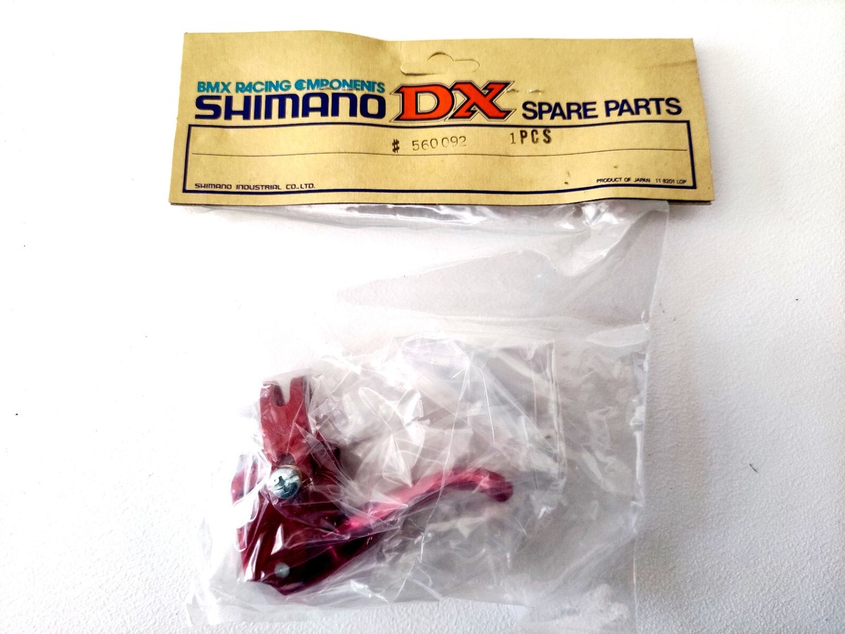 NOS Rare Vintage SHIMANO DX BMX REAR BRAKE LEVER Red | eBay
