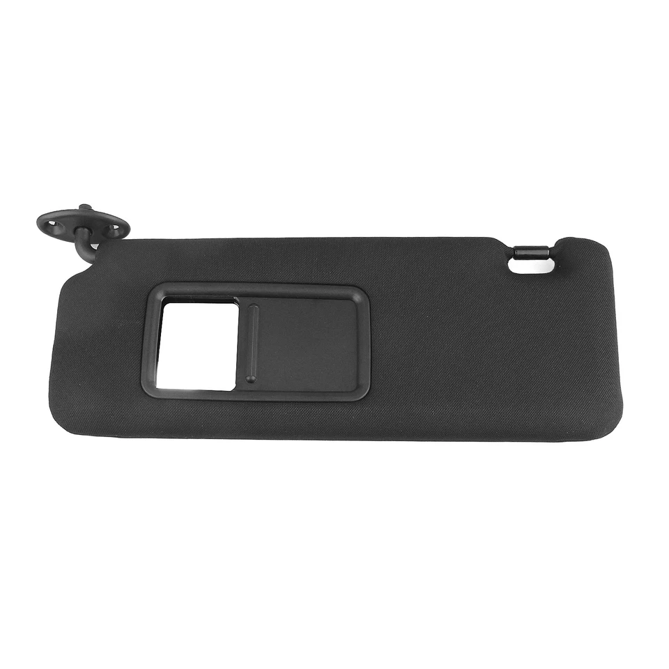 Car Left Driver Side Sun Visor Sunvisor Sunshade For Scion TC 2005-2010 Black 1x - Image 2 of 4