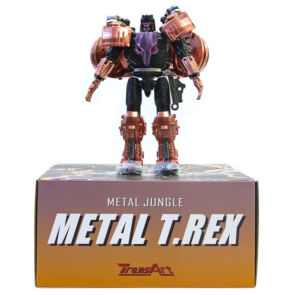 TransArt BWM-06 Metal Tyrannosaurus REX TA METAL Dragon Action Figure toy - Image 2 of 4