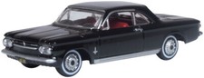 Oxford 87CH63004 Chevrolet Corvair Coupe 1963 Tuxedo Black 1/87