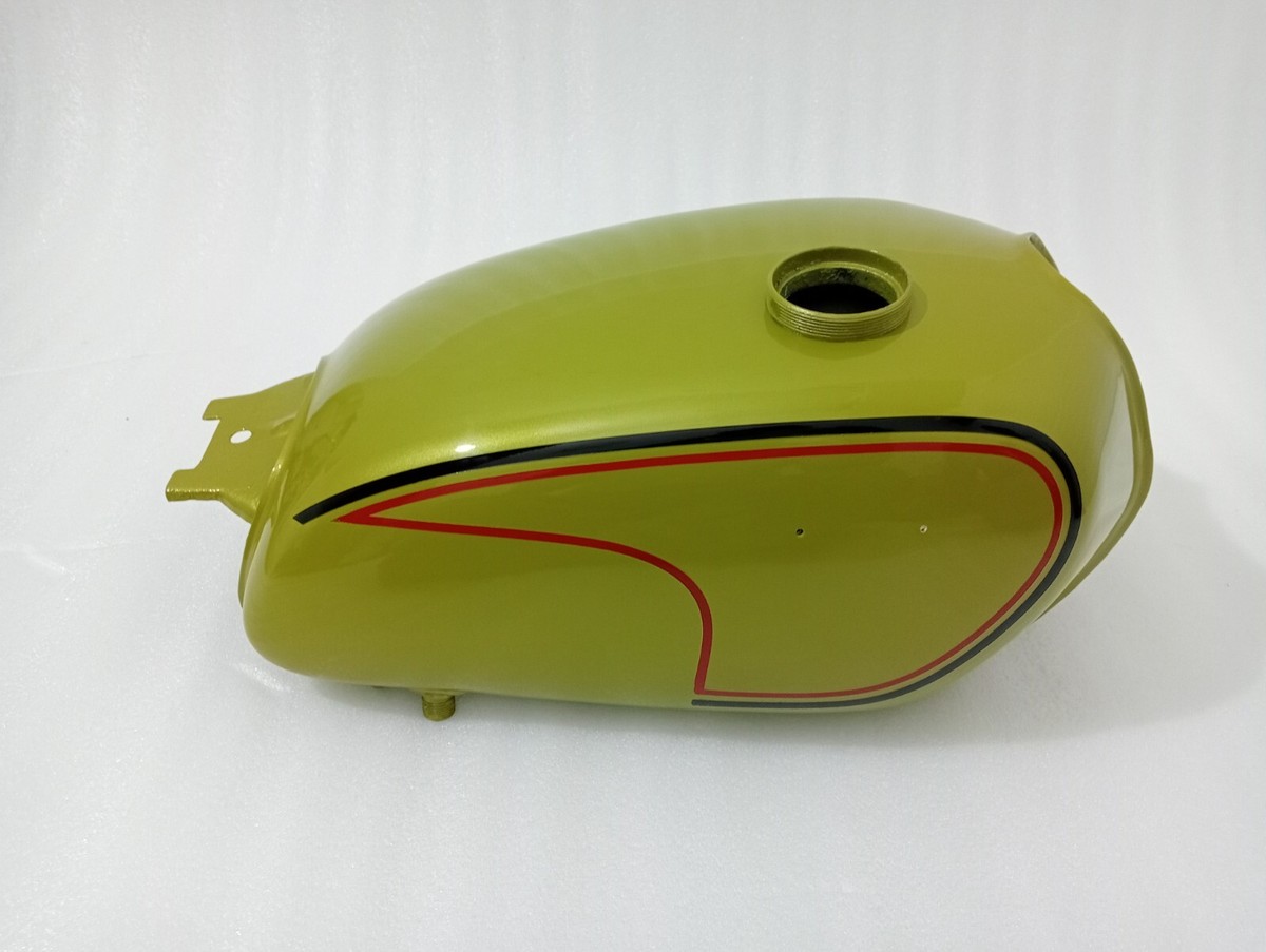 Honda CL350 Scrambler 1973 Candy Panther Gold Paint Steel Petrol