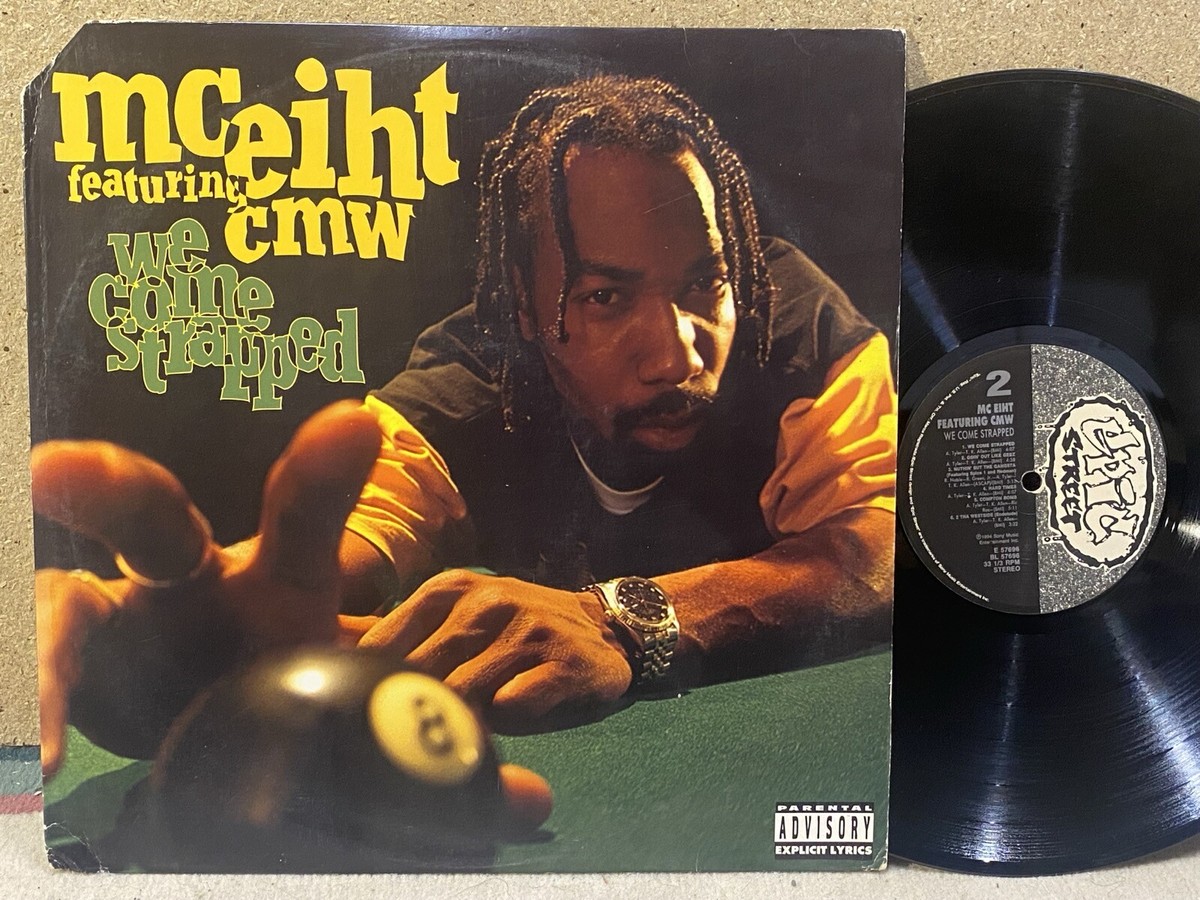 MC Eiht Featuring CMW We Come Strapped EX ORIG PROMO gangsta g-rap