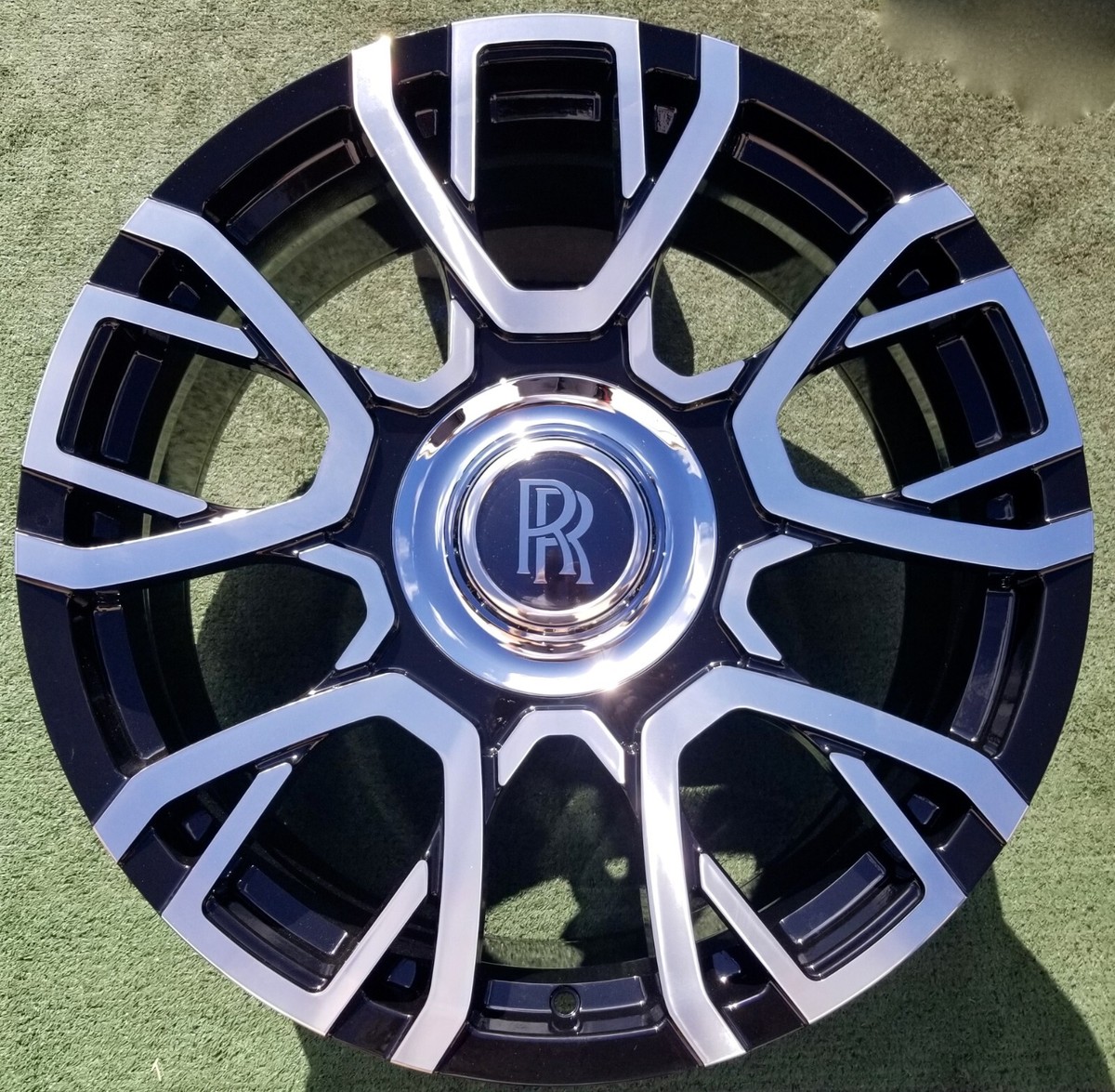 New Black Badge Style 21 inch Wheels for OEM Factory Rolls Royce