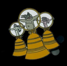 Gargoyles and Bells Hunchback of Notre Dame Holiday Mystery Disney Pin 152078