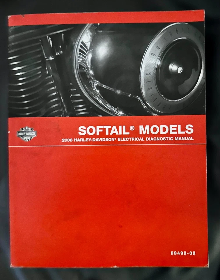 Manual de diagnóstico eléctrico Harley-Davidson Softail Models Foto 3 de 4