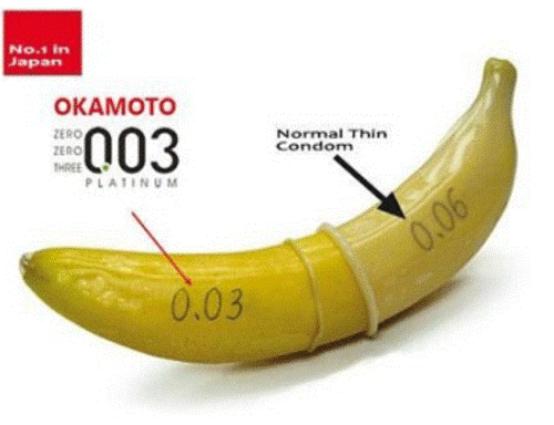 Okamoto 003 Extra Thin 0.03mm Condoms 12 pcs, Natural Latex, US Seller - Picture 19 of 43
