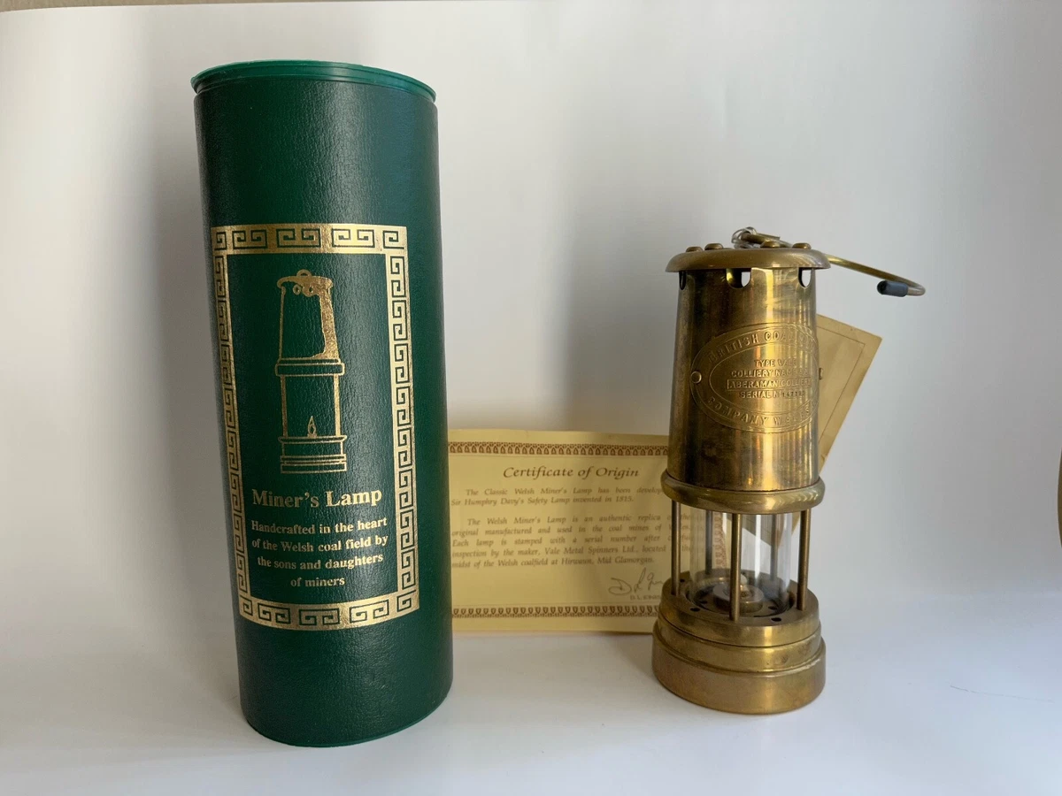 British coal mining company lantern sale