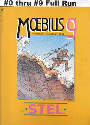 Moebius #0 thru 9 Complete Lot (11) Epic/Starwatcher 1987 - 1994