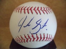 JOSH SMOKER NEW YORK METS SIGNED AUTOGRAPHED M.L. BASEBALL W/COA