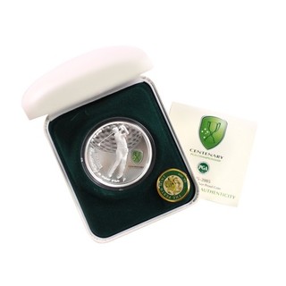 2005 Perth Mint Silver 1oz Centenary PGA Championship Coin & Box