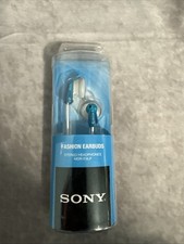 Sony MDRE9LP/BLU In-Ear Canal Fashion Color Earbuds Headphones Earphones Blue
