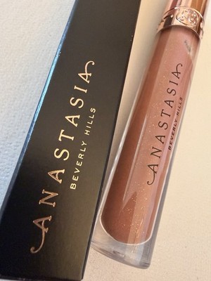 new NIB Anastasia Beverly Hills Toffee Rose lip gloss full size authentic bling