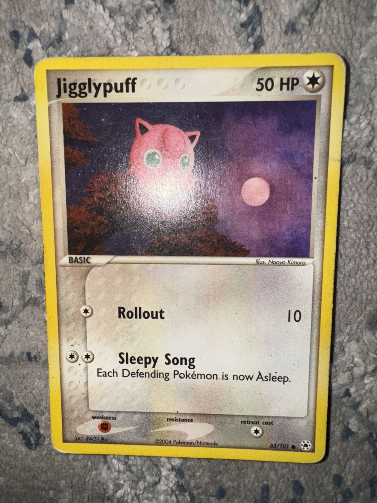 Jigglypuff 63 Non Holo EX Battle Stadium - Pokemon Card - NM