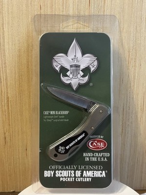 CASE pocket knife Boy Scouts of America BSA Lockback Tested XX New