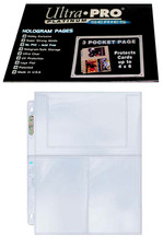 10 Ultra Pro Platinum 3-Pocket 4x6 Pages Sheets Photo Currency Coupon Post Card