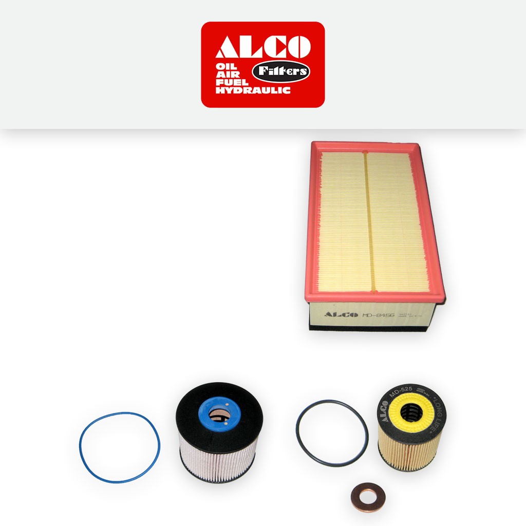 SERVICE KIT for CITROEN C4 PICASSO 2.0 HDI ALCO OIL AIR FUEL FILTERS (2009-2013)