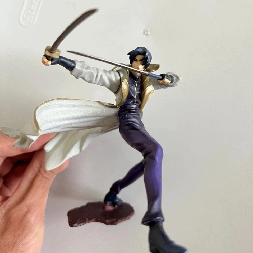 Figura de acción Bandai Aoshi Shinomori Rurouni Kenshin Meiji Swordsman completa Foto 2 de 4