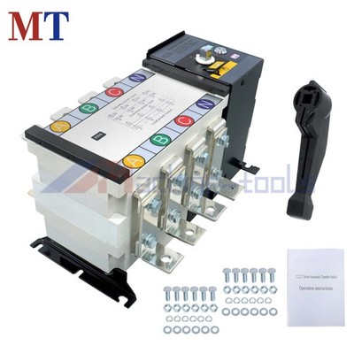 ATS 110/220V Grid To AC Industrial Generator Automatic Transfer Switch 630A 4P
