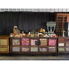 Set of Country Store Tins Bins Spice General Mercantile Large Allspice Tartar — photo 7