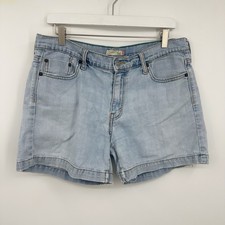 Levis 515 Vintage Y2K Denim Shorts Size 12 Boho Festival Early 2000s Distressed