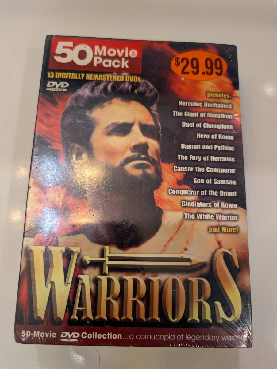 【輸入盤】Warriors - 50 Movie ­MegaPack ［DVD］ Warriors - 50 Movie MegaPack (DVD, 2006, 13-Disc Set) for sale