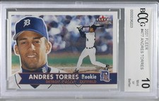 2001 Fleer Tradition Andres Torres #477 BCCG 10 Mint or Better 00ah