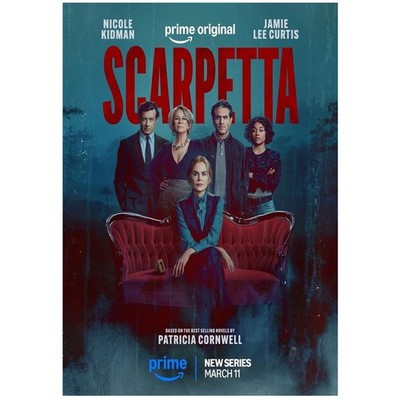 Scarpetta Prime Crime Drama Series Poster