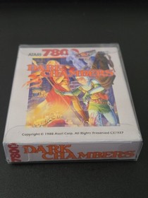 Dark Chambers for Atari 7800 Cartridge Only CX7837  &mdash; 1988