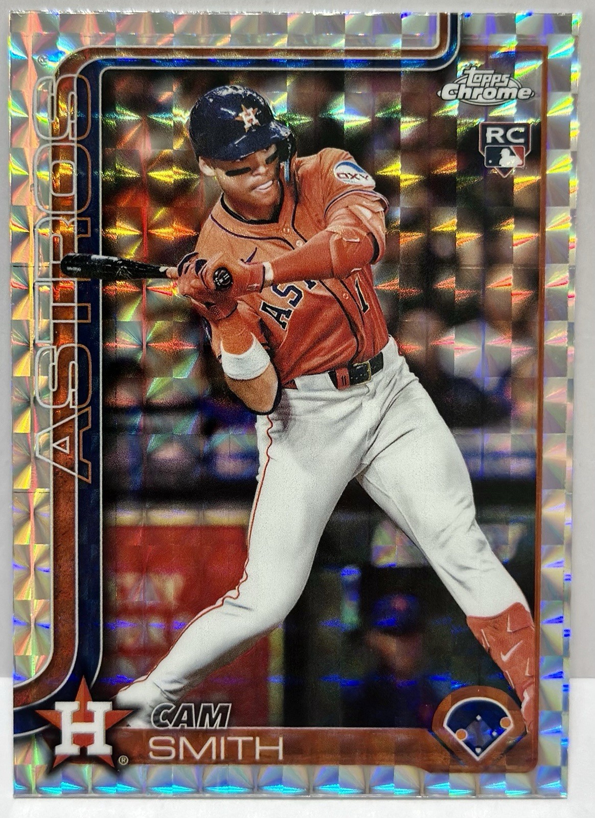 2025 Topps Chrome Update Series - Cam Smith #USC145 Geometric Refractor Rookie